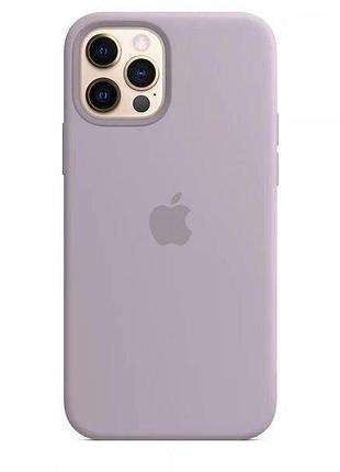 Чохол silicone full case для iphone 14 pro lavander (04) лаванда