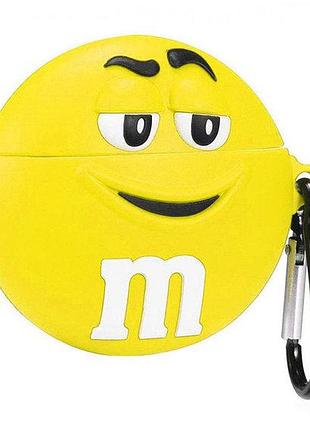 Чехол case 3d для airpods pro m&m's yellow (02) желтый