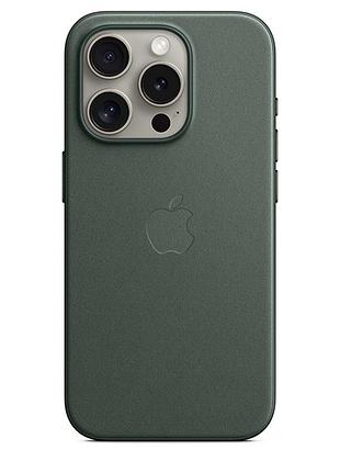 Чехол finewoven case with magsafe для iphone 15 - evergreen