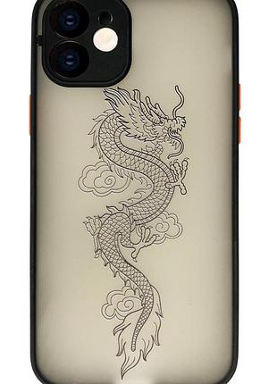Чехол противоударный для iphone 11 (05) dragon дракон