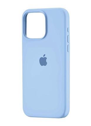 Чехол силиконовый противоударный для iphone 15 pro max защита камеры лавандовый