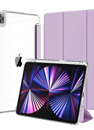 Чехол soft-touch smart case для ipad pro 12.9 2018 - light purple