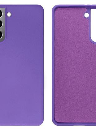 Чохол silicone case camera protective для samsung s22 plus (07) фіолетовий ultraviolet
