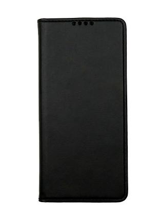 Чехол-книжка кожзам противоударный для redmi note 10 4g/note 10s черный