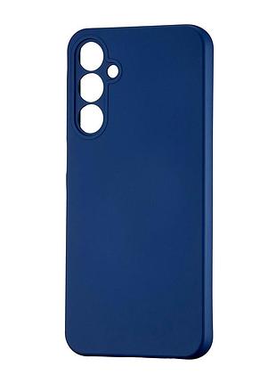 Чехол tpu защита камеры для samsung a25 5g темно-синий противоударный