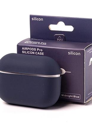 Чехол silicone case color box для airpods 3 - midnight blue