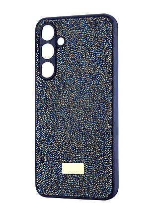 Чохол силікон star diamond протиударний для samsung a55 із захистом камери синій