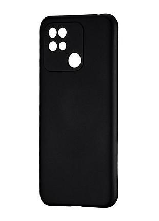 Чехол tpu с защитой камеры для redmi 10c черный