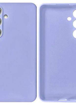 Чехол silicone case camera protective для samsung s24 (13) лиловый lilac