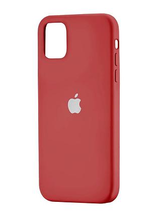Чехол силиконовый противоударный для iphone 11 красный