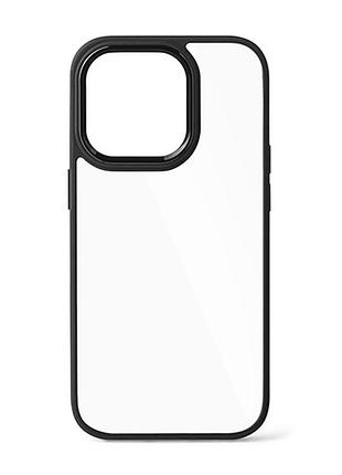 Чехол crystal shadow для iphone 15 pro - black