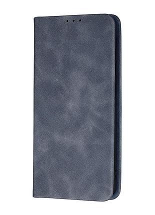 Чехол-книжка полистирол противоударный для samsung a51 серый