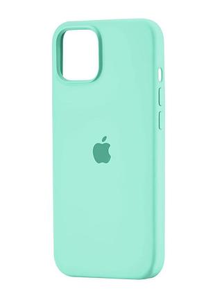 Чохол силіконовий протиударний для iphone 15 plus захист камери темно-синій