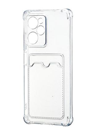 Чехол силиконовый противоударный для poco x5 pro 5g прозрачный
