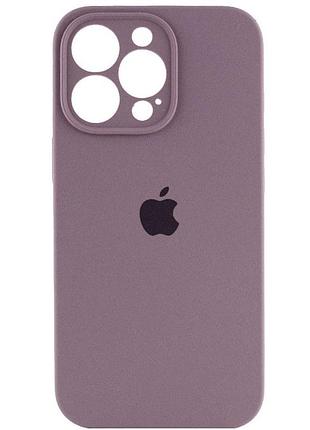 Чехол силиконовый с защитой камеры для iphone 13 pro max противоударный виноградный