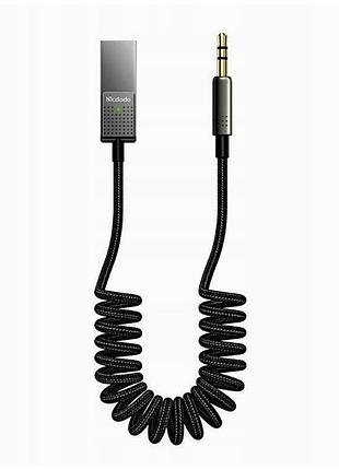 Bluetooth ресивер mcdodo usb-a to 3.5mm черный противоударный для аудио устройств