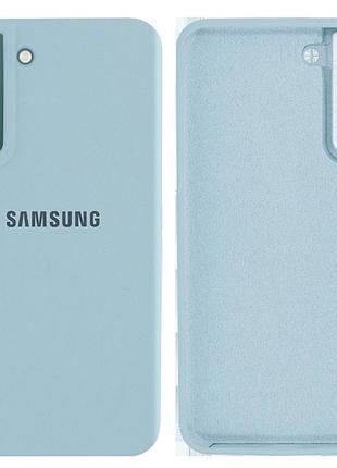 Чохол силіконовий full протиударний premium для samsung s22 plus (11) lilac cream бузковий