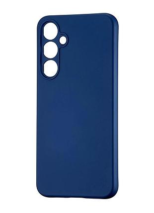 Чехол tpu colorful защита камеры для samsung a55 противоударный темно-синий