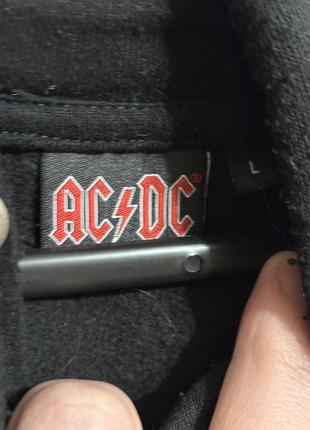 Толстовка кофта ac dc рок мерч 3