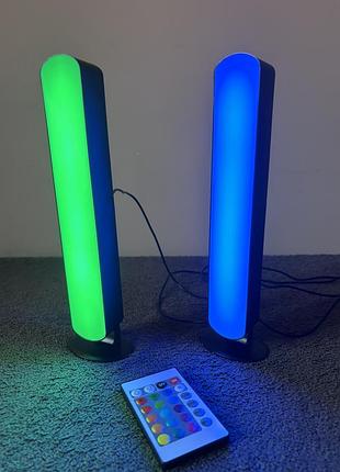 Rgb led ambient light bars з пультом — нові, стильні для дому та комп’ютерного сетапу, або для телевізора