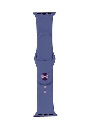 Ремешок apple watch силикон lavender grey для моделей 38-41 мм