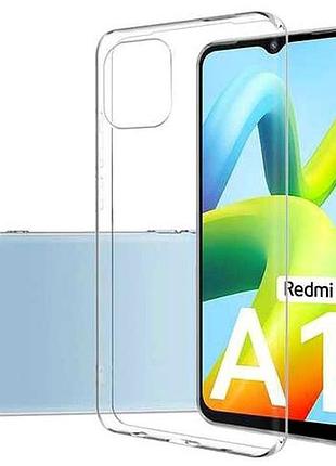 Чохол силіконовий протиударний для redmi a1/redmi a2 прозорий