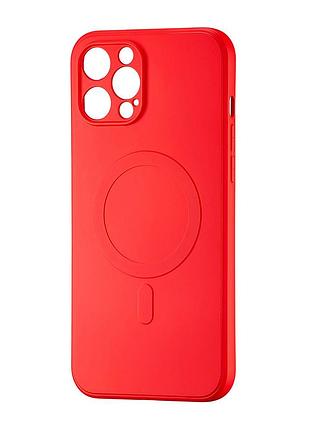 Чохол tpu magsafe захист камери для iphone 12 pro max червоний