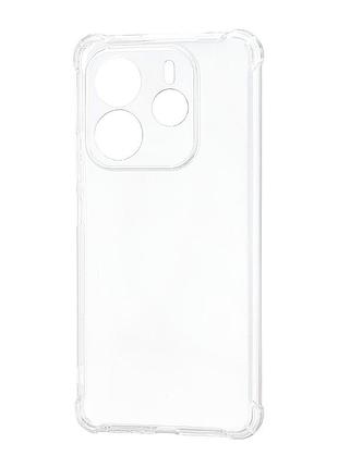 Чохол силіконовий ударостійкий для redmi note 14 4g прозорий захист камери