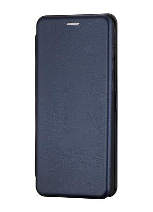 Чохол-книжка полістирол протиударний для samsung a05 темно-синій