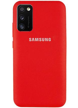 Чохол silicone case для samsung premium note 20ultra red (01) червоний