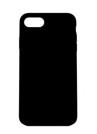 Чохол силіконовий протиударний для iphone 7 8 чорний