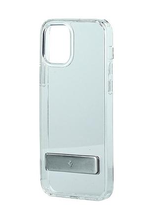 Чохол spigen ultra hybrid s tpu протиударний для iphone 12 pro прозорий