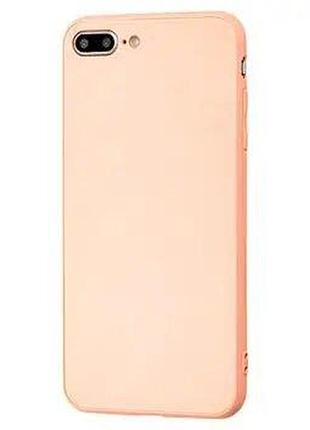 Чохол скляний glass case louis vuitton луї вітон для iphone 7 plus (05) grapefruit грейпфрут