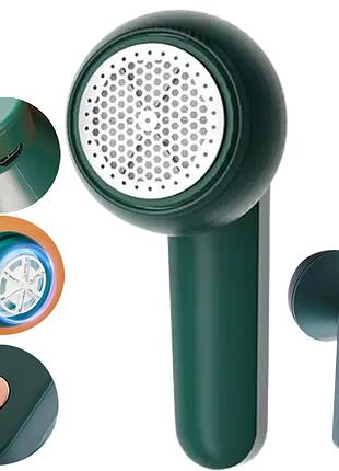 Портативна usb машинка для видалення катишок 1200мач, sr-267 / тример від катишок