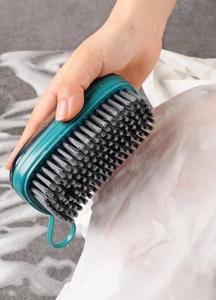 Універсальна щітка hudraulic cleaning brush hx8818 з дозатором для прибирання всіх поверхонь ефективна щітка 3в1
