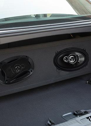 Автомобільна акустика pervoi ctc-4686 коаксіальна система для потужного звуку в авто 55 вт 580 вт 4х6 дюймів