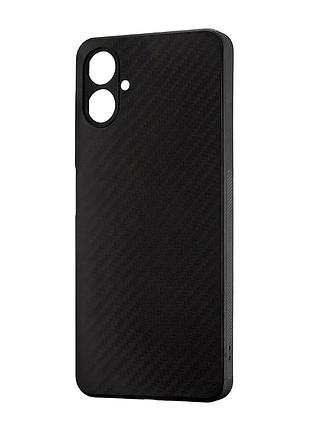 Чехол tpu противоударный для samsung a06 черный