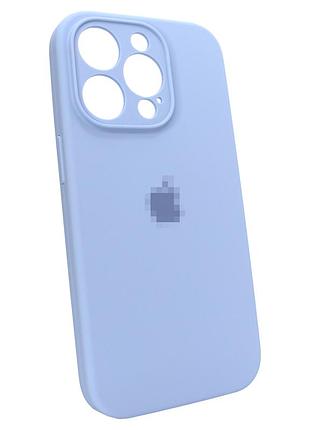 Чехол silicone case для iphone 16 pro фиолетовый защитный с полным доступом к камере