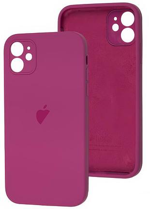 Чехол silicone case для iphone 12 с защитой камеры стильный аксессуар для защиты и дизайна