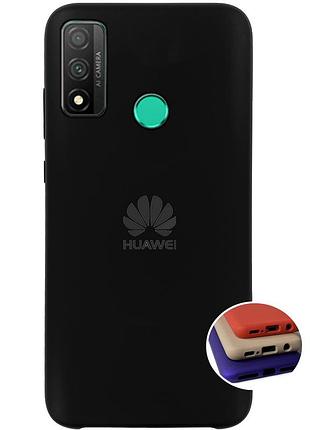 Чехол silicone full case для huawei p smart 2020 (25) black черный