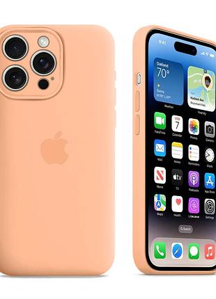 Чехол с защитой камеры kassel silicone camera protective для iphone 16 pro max (69) розовый cantaloupe