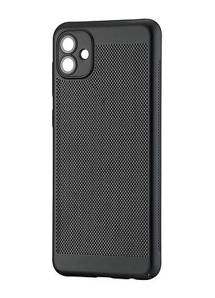 Чехол из пластика противоударный для samsung galaxy a04 черный