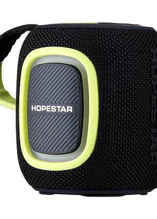 Портативная bluetooth-колонка hopestar p66 черная с картой памяти и 3.5 мм разъемом