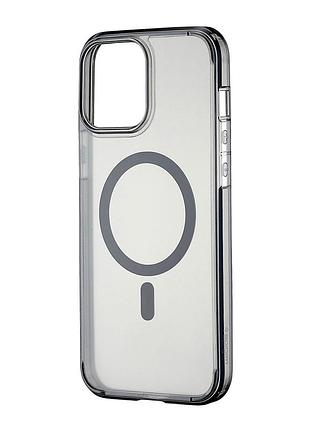 Чохол spigen ultra hybrid magsafe силікон протиударний для iphone 13 pro max чорний