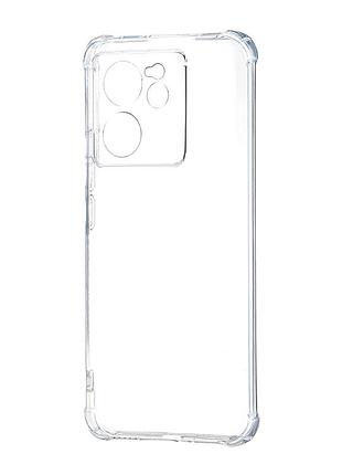 Чехол силиконовый противоударный для 13t/redmi k60 ultra прозрачный