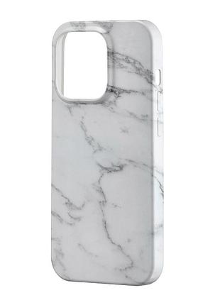 Чехол силикон lum neon противоударный для iphone 14 pro белый