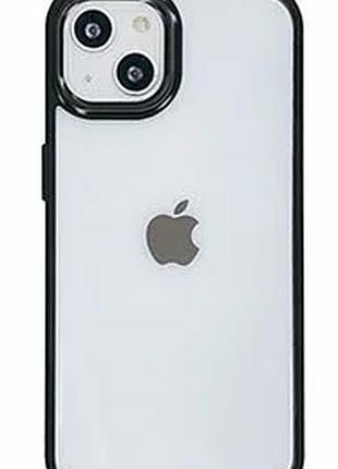 Противоударный чехол crystal guard premium case для iphone 14 plus (01) black