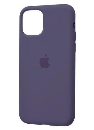 Чохол силіконовий протиударний для iphone 11 pro max захист камери лавандовий