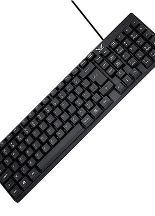 Клавиатура zerodate ld618 black противоударная для компьютера
