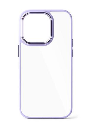 Чехол crystal shadow для iphone 15 - light purple